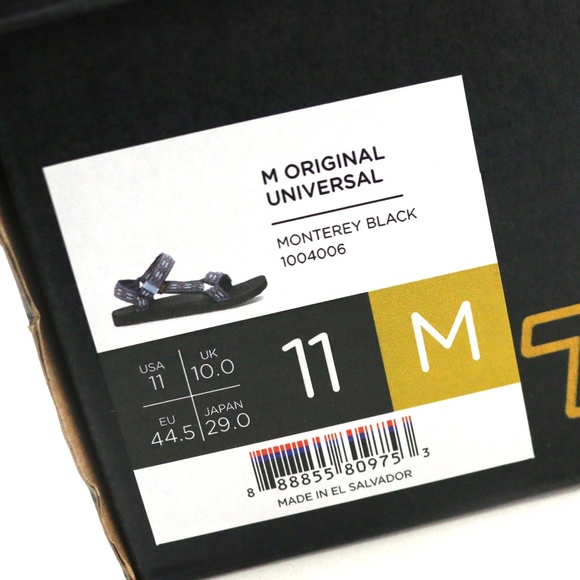 Teva Original Universal Monterey Black Sprt Sandal main image 7